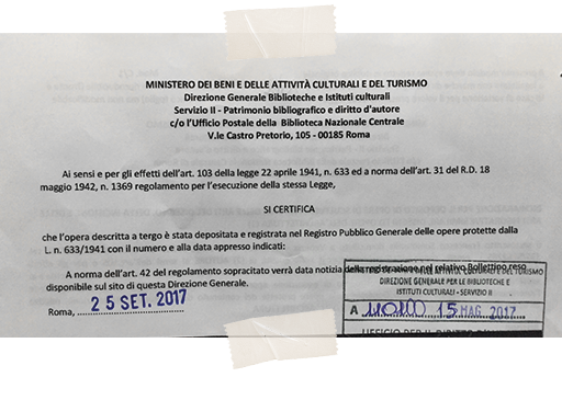 Attestato MiBACT